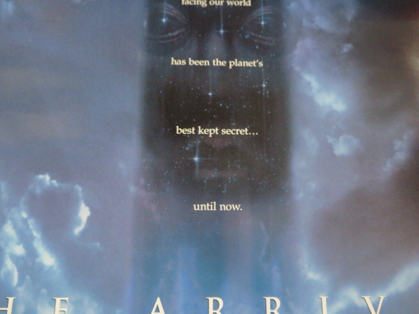 THE ARRIVAL ONE SHEET ROLLED POSTER CHARLIE SHEEN 1996