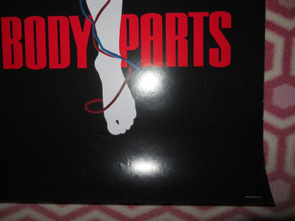 BODY PARTS ONE SHEET ROLLED POSTER JEFF FAHEY  ERIC RED 1991