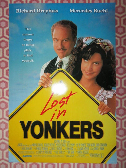 LOST IN YONKERS ONE SHEET ROLLED POSTER RICHARD DREYFUSS MERCEDES RUEHL 1993