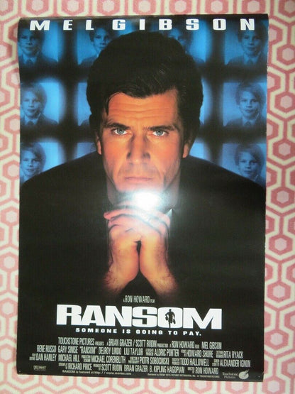 RANSOM ONE SHEET ROLLED POSTER MEL GIBSON 1996