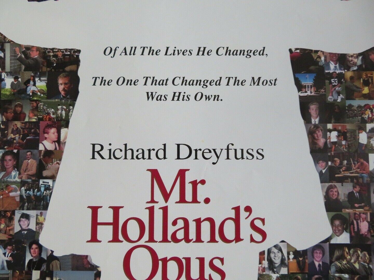 MR. HOLLAND'S OPUS ONE SHEET ROLLED POSTER RICHARD DREYFUSS 1995