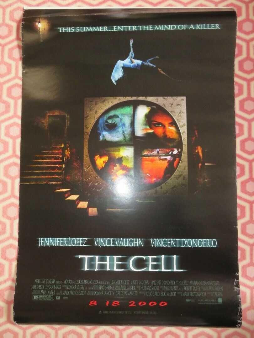 THE CELL ONE SHEET ROLLED POSTER JENNIFER LOPEZ VINCE VAUGHN 2000