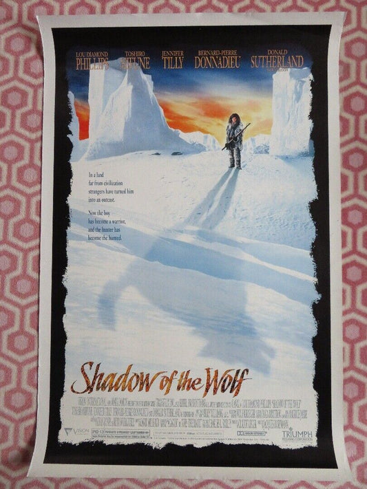 SHADOW OF THE WOLF ONE SHEET ROLLED POSTER TOSHIRO MIFUNE 1992