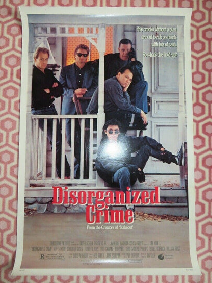 DISORGANIZED CRIME ONE SHEET ROLLED POSTER HOYT AXTON 1989