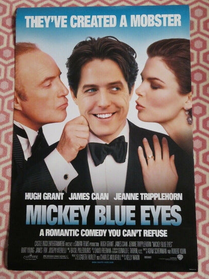 MICKEY BLUE EYES ONE SHEET ROLLED POSTER HUGH GRANT JAMES CAAN 1999