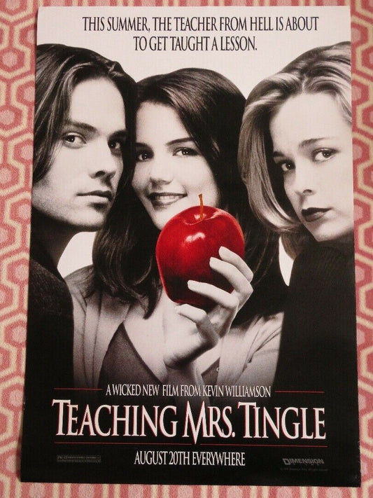 TEACHING MRS. TINGLE ONE SHEET ROLLED POSTER KATIE HOLMES 1999