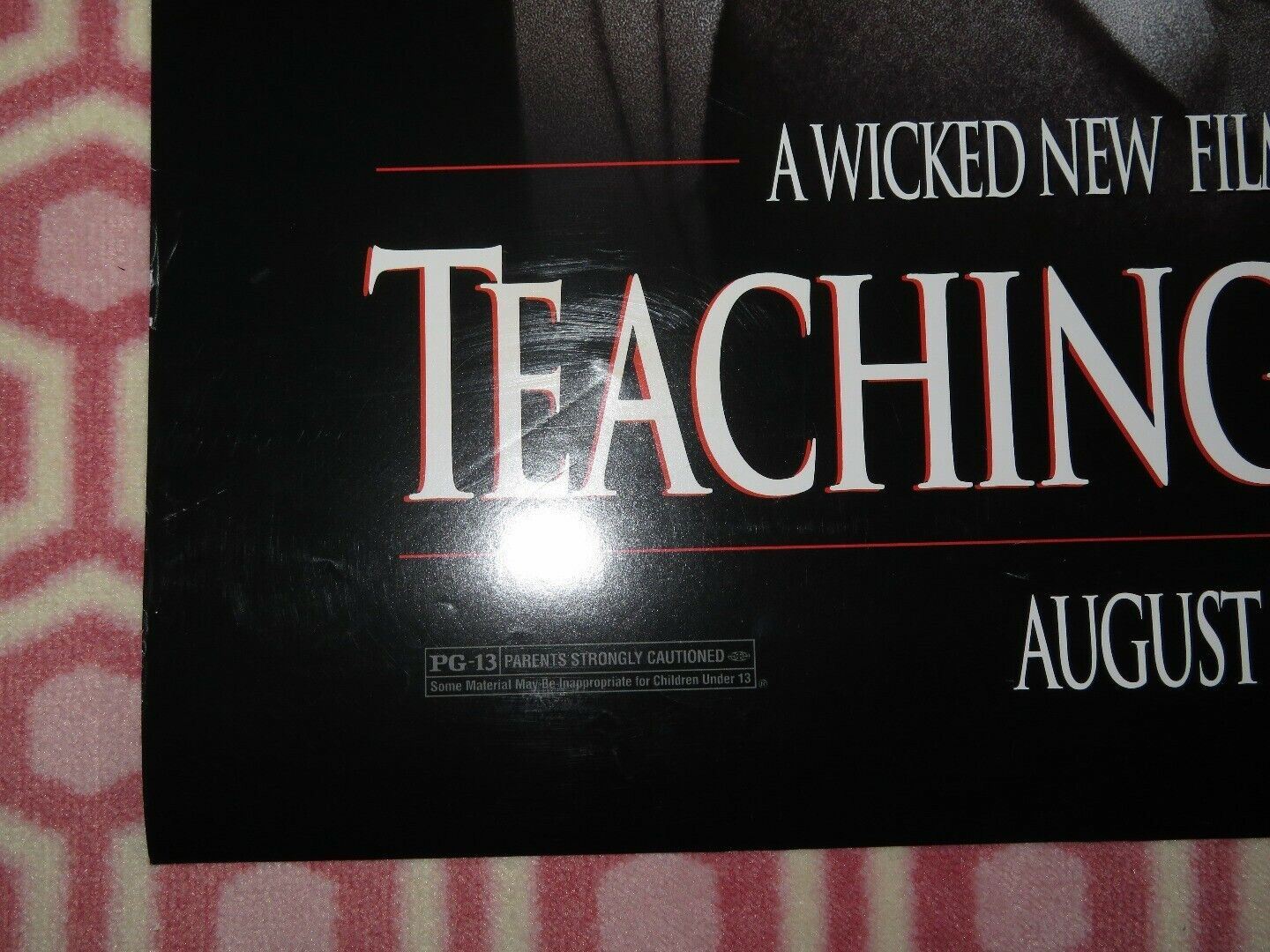 TEACHING MRS. TINGLE ONE SHEET ROLLED POSTER KATIE HOLMES 1999