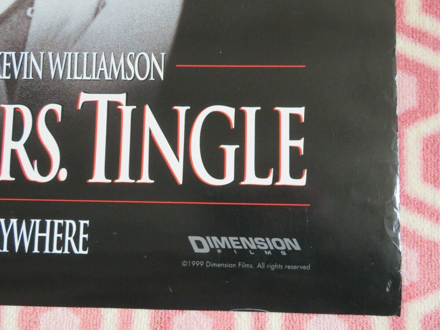 TEACHING MRS. TINGLE ONE SHEET ROLLED POSTER KATIE HOLMES 1999