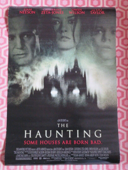 THE HAUNTING ONE SHEET  ROLLED POSTER LIAM NEESON OWEN WILSON 1999