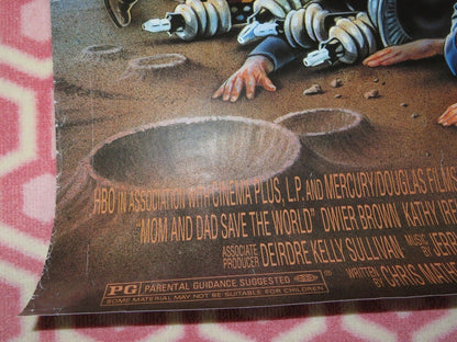 MOM AND DAD SAVE THE WORLD ONE SHEET ROLLED POSTER TERI GARR ERIC IDLE 1992