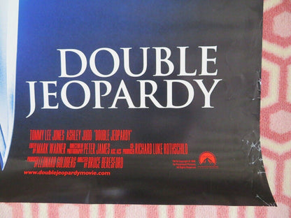 DOUBLE JEOPARDY ONE SHEET ROLLED POSTER TOMMY LEE JONES ASHLEY JUDD 1999