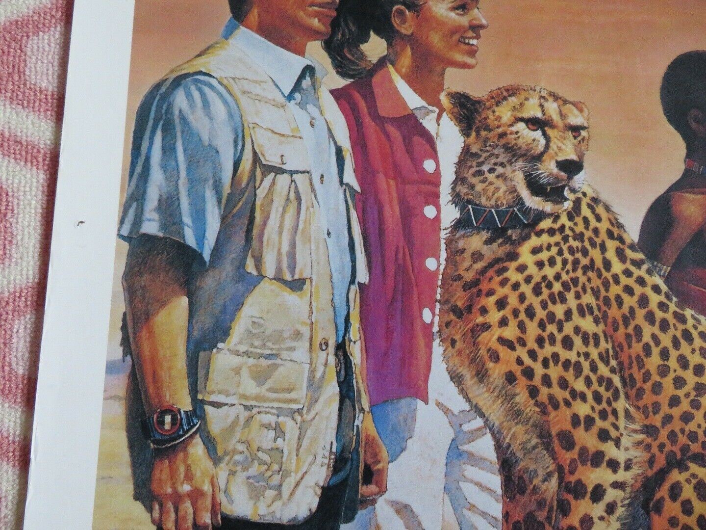 CHEETAH AND FRIENDS US ONE SHEET ROLLED POSTER DISNEY 1989