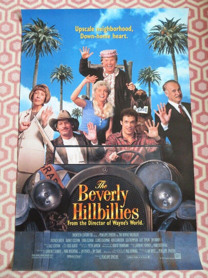 THE BEVERLY HILLBILLIES US ONE SHEET ROLLED POSTER ROB SCHNEIDER JIM VARNEY 1993