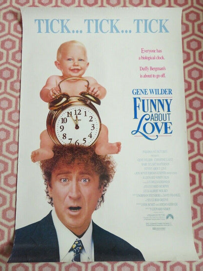 FUNNY ABOUT LOVE US ONE SHEET ROLLED POSTER GENE WILDER 1990