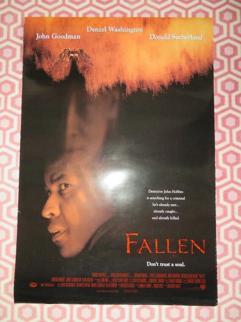 FALLEN US ONE SHEET ROLLED POSTER JOHN GOODMAN DENZEL WASHINGTON 1998