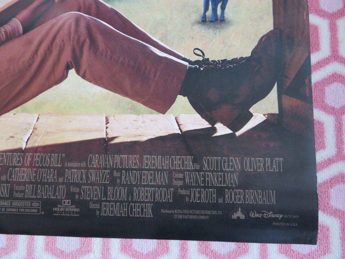 TALL TALE  US ONE SHEET ROLLED POSTER DISNEY SCOTT GLENN OLIVER PLATT 1995