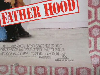 FATHER HOOD US ONE SHEET ROLLED POSTER PATRICK SWAYZE 1993