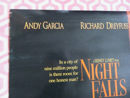 NIGHT FALLS ON MANHATTAN US ONE SHEET ROLLED POSTER ANDY GARCIA RICHARD DREYFUSS