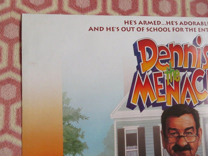 DENNIS THE MENACE US ONE SHEET ROLLED POSTER CHRISTOPHER LLOYD WALTER MATTHAU