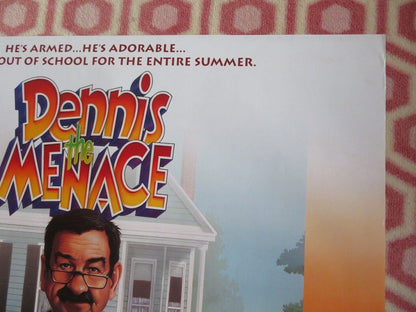 DENNIS THE MENACE US ONE SHEET ROLLED POSTER CHRISTOPHER LLOYD WALTER MATTHAU