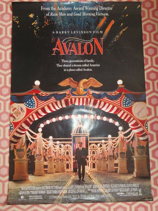 AVALON US ONE SHEET ROLLED POSTER BARRY LEVINSON AIDAN QUINN 1990