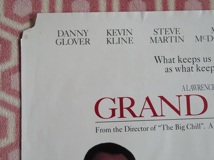 GRAND CANYON US ONE SHEET ROLLED POSTER DANNY GLOVER STEVE MARTIN KEVIN KLINE