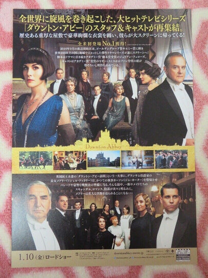 DOWNTON ABBEY JAPANESE CHIRASHI (B5) POSTER MAGGIE SMITH JIM CARTER 2019