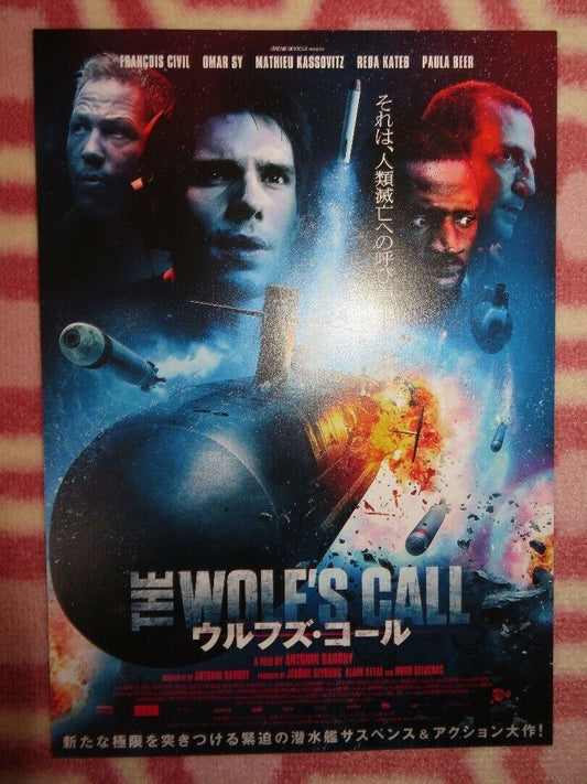 THE WOLF'S CALL/ Song of the Wolf JAPANESE CHIRASHI (B5) POSTER FRANOIS CIVIL