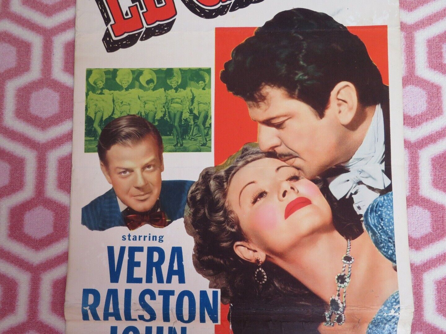 BELLE LE GRAND US INSERT (14"x 36") POSTER VERA RALSTON JOHN CARROLL 1951