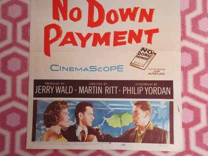 NO DOWN PAYMENT US INSERT (14"x 36") POSTER JOANNE WOODWARD SHEREE NORTH 1957