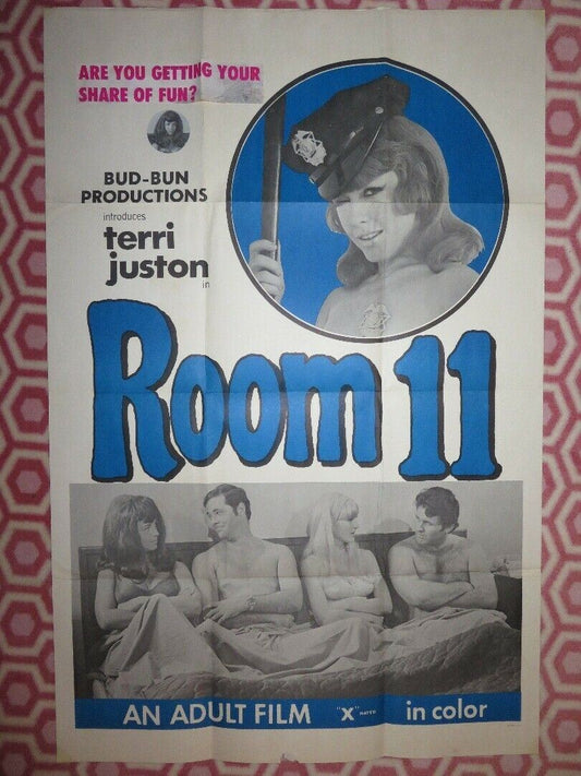 ROOM 11 US ONE SHEET POSTER TERRI JUSTON 1971