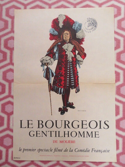 LE BOURGEOIS GENTILHOMME/Would-Be Gentleman FRENCH (23.5"x 15.5") POSTER 1958