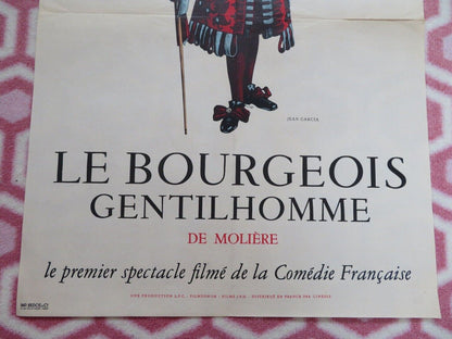 LE BOURGEOIS GENTILHOMME/Would-Be Gentleman FRENCH (23.5"x 15.5") POSTER 1958