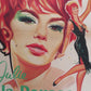 JULIE LA ROUSSE/ Julie the Redhead FRENCH (23.5"x 15.5") POSTER DANIEL GELIN '59