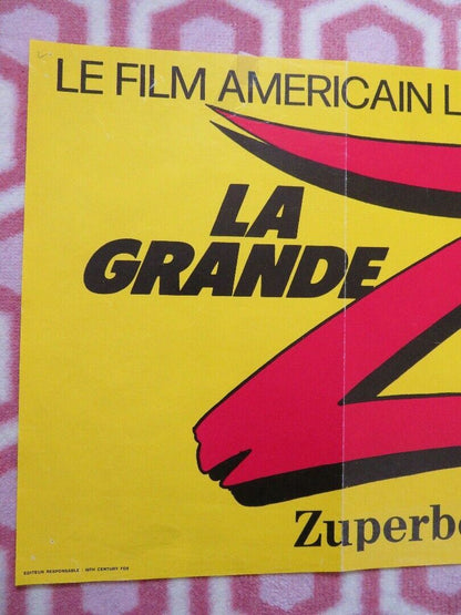 LA GRANDE ZORRO/ ZORRO, THE GAY BLADE BELGIUM (12"x 26") POSTER GEORGE HAMILTON