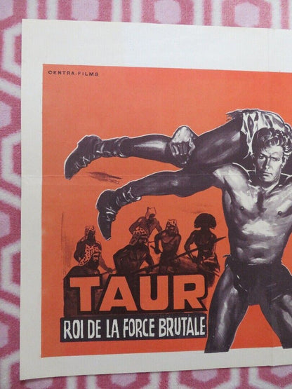 TAUR ROI DE LA FORCE BRUTALE BELGIUM (17"x 24") POSTER JOE ROBINSON BELLA CORTEZ