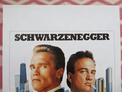 RED HEAT BELGIUM (23.5"x 14") POSTER SCHWARZENEGGER BELUSHI  1988