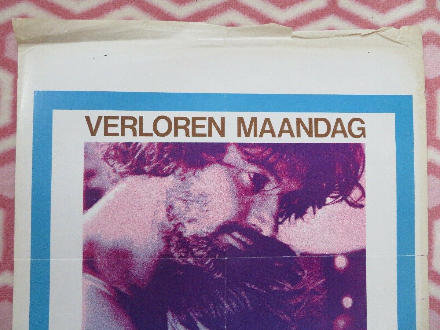 VERLOREN MAANDAG BELGIUM (23.5"x 15.5") POSTER ROGER VAN HOOL 1974