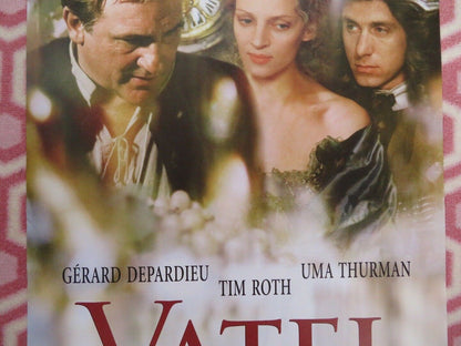 VATEL BELGIUM (23.5"x 15.5") POSTER GERARD DEPARDIEU UMA THURMAN TIM ROTH 2000