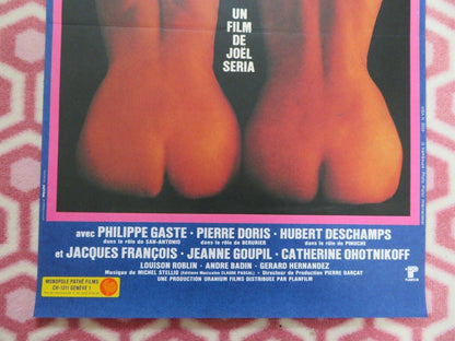 SAN-ANTONIO NE PENSE QU A CA BELGIUM (23"x 15.5") POSTER PHILIPPE GASTE 1981