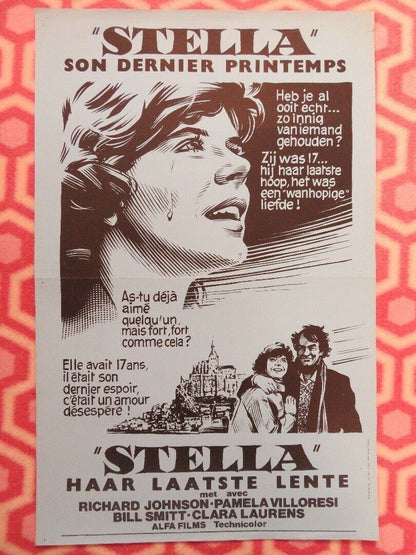 STELLA/ Take All of Me BELGIUM (23.5"x 15.5") POSTER RICHARD JOHNSON 1976