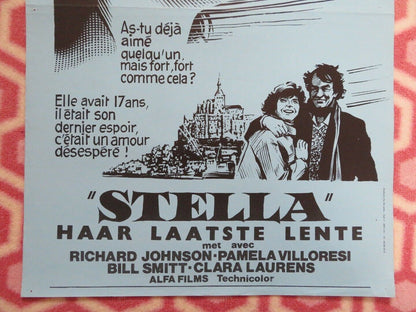 STELLA/ Take All of Me BELGIUM (23.5"x 15.5") POSTER RICHARD JOHNSON 1976