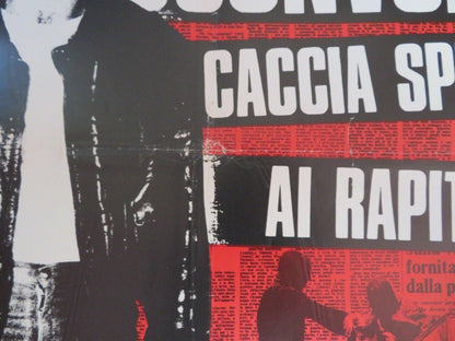 LA CITTA SCONVOLTA: CACCIA SPIETATA AI RAPITORI ITALIAN FOGLIO POSTER 1975