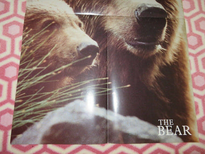 THE BEAR UK DOUBLE CROWN POSTER-b JACK WALLACE 1988