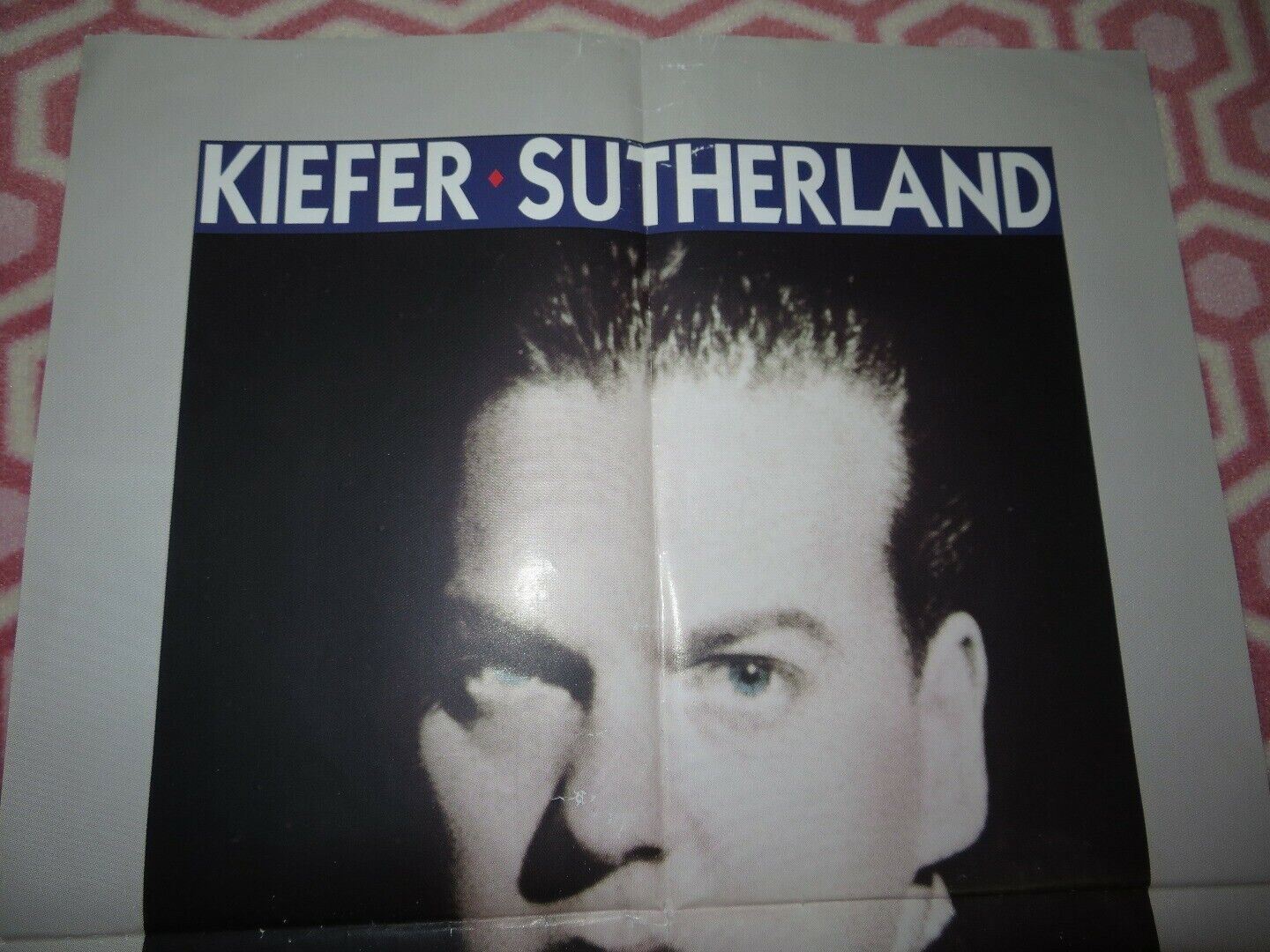 CHICAGO JOE  UK DOUBLE CROWN POSTER KIEFER SUTHERLAND 1990