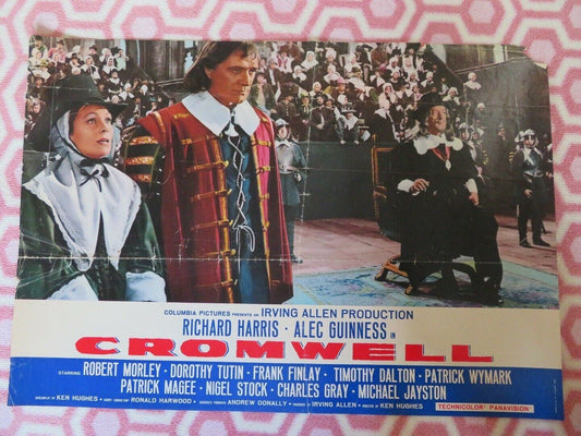 CROMWELL ITALIAN PHOTOBUSTA POSTER RICHARD HARRIS ALEC GUINNESS 1970