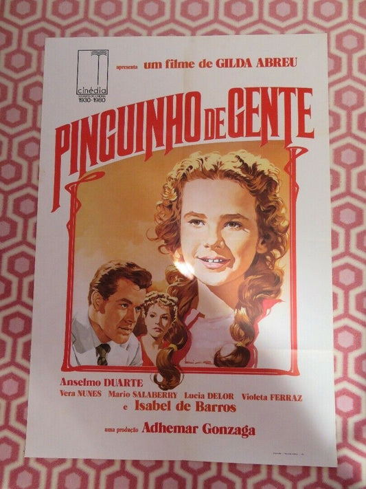 PINGUINHO DE GENTE PORTUGUESE (36"x 25") POSTER ANSELMO DUARTE 1949