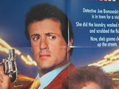 STOP! OR MY MOM WILL SHOOT US ONE SHEET POSTER SYLVESTER STALLONE 1992