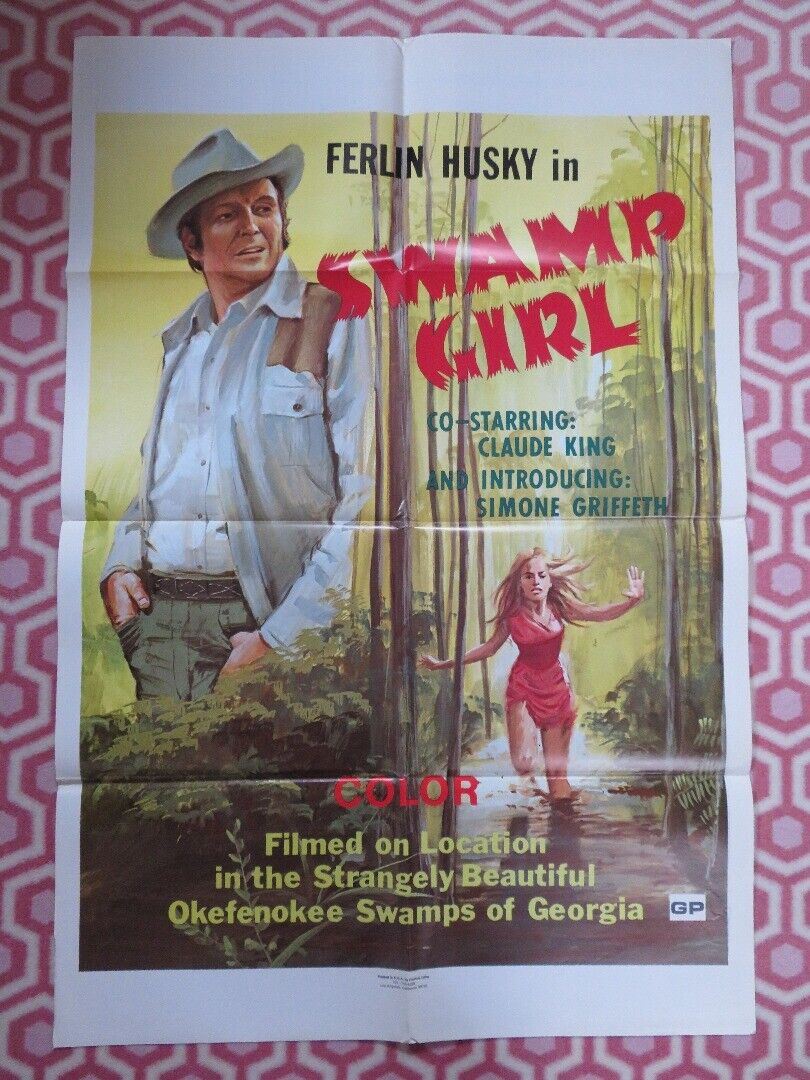 SWAMP GIRL US ONE SHEET POSTER FERLIN HUSKY 1971