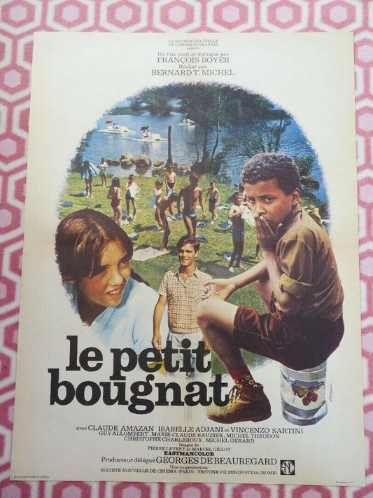 LE PETIT BOUGNAT -B FRENCH MOYENNE (31"x 23") POSTER 1970 CLAUDE AMAZAN